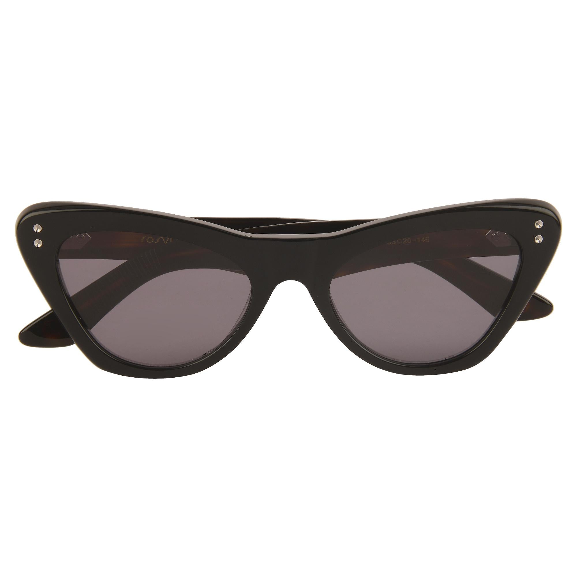 SHEREEN WEARING MARTINA SUN IN BLACK/GREY