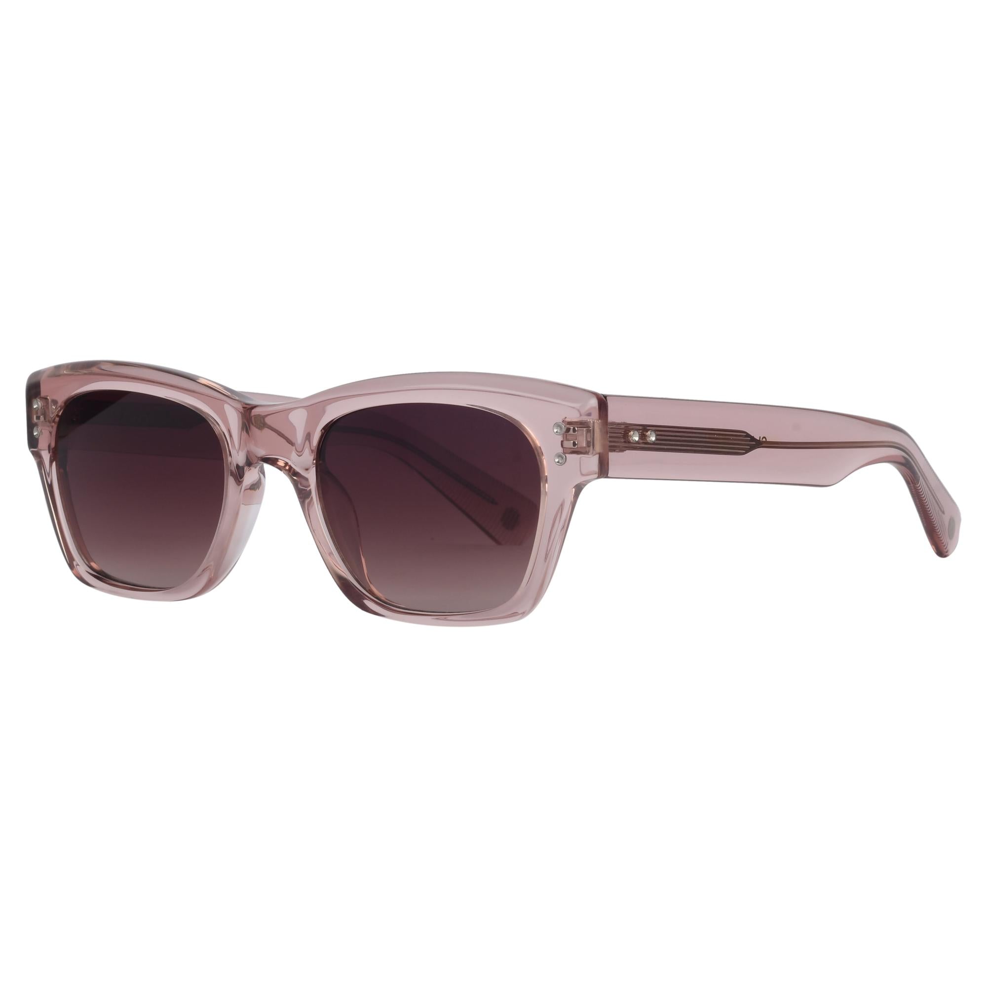 SANJANA SANGHI WEARING CLARK SUN IN CRYSTAL PINK/BROWN GRADIENT