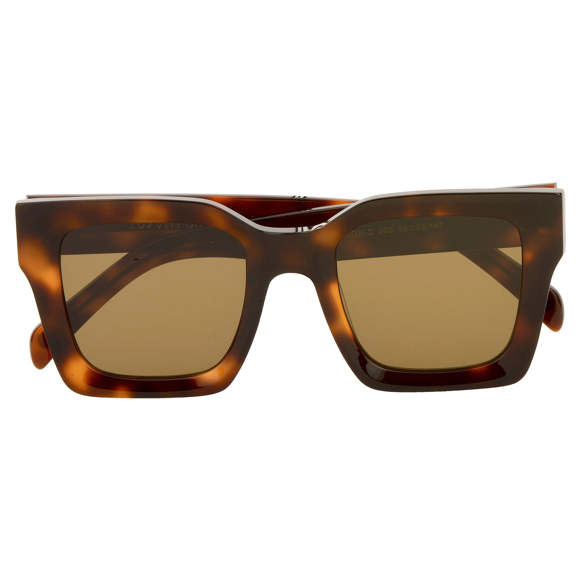 ANAITA SHROFF ADAJANIA WEARING TOKIO SUN IN TORTOISE/ BROWN