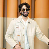 ANKUSH BAHUGUNA WEARING WILSON SUN IN CRYSTAL BROWN/GREEN