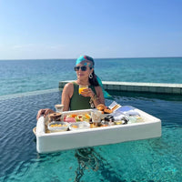 MALAVIKA MOHANAN WEARING CHARLES-1 SUN IN TORTOISE/ BROWN