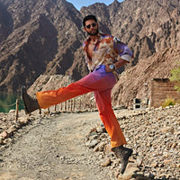 SIDDHANT CHATURVEDI WEARING SHIRLEY SUN IN CRYSTAL/ GREY